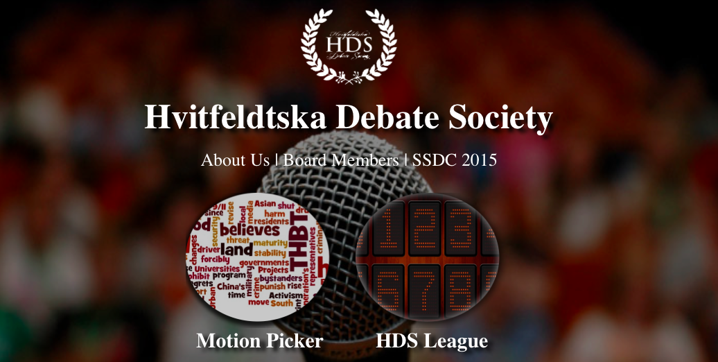 Hvitfeldtska Debate Society